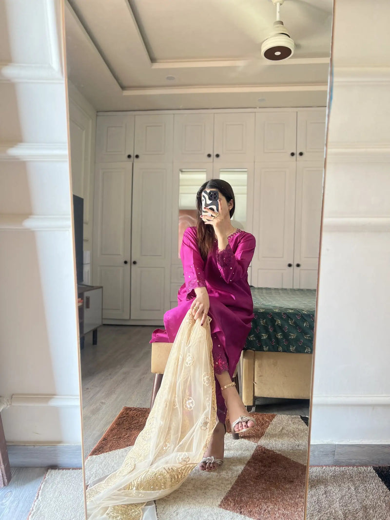 Roshan Gul – Handworked 3 Pc
