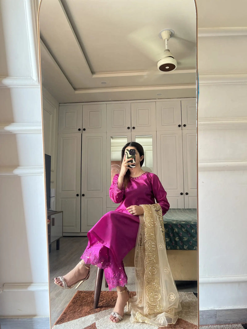 Roshan Gul – Handworked 3 Pc